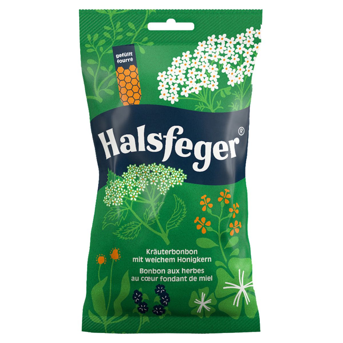 Halsfeger Kräuterbonbon Beutel 90 g
