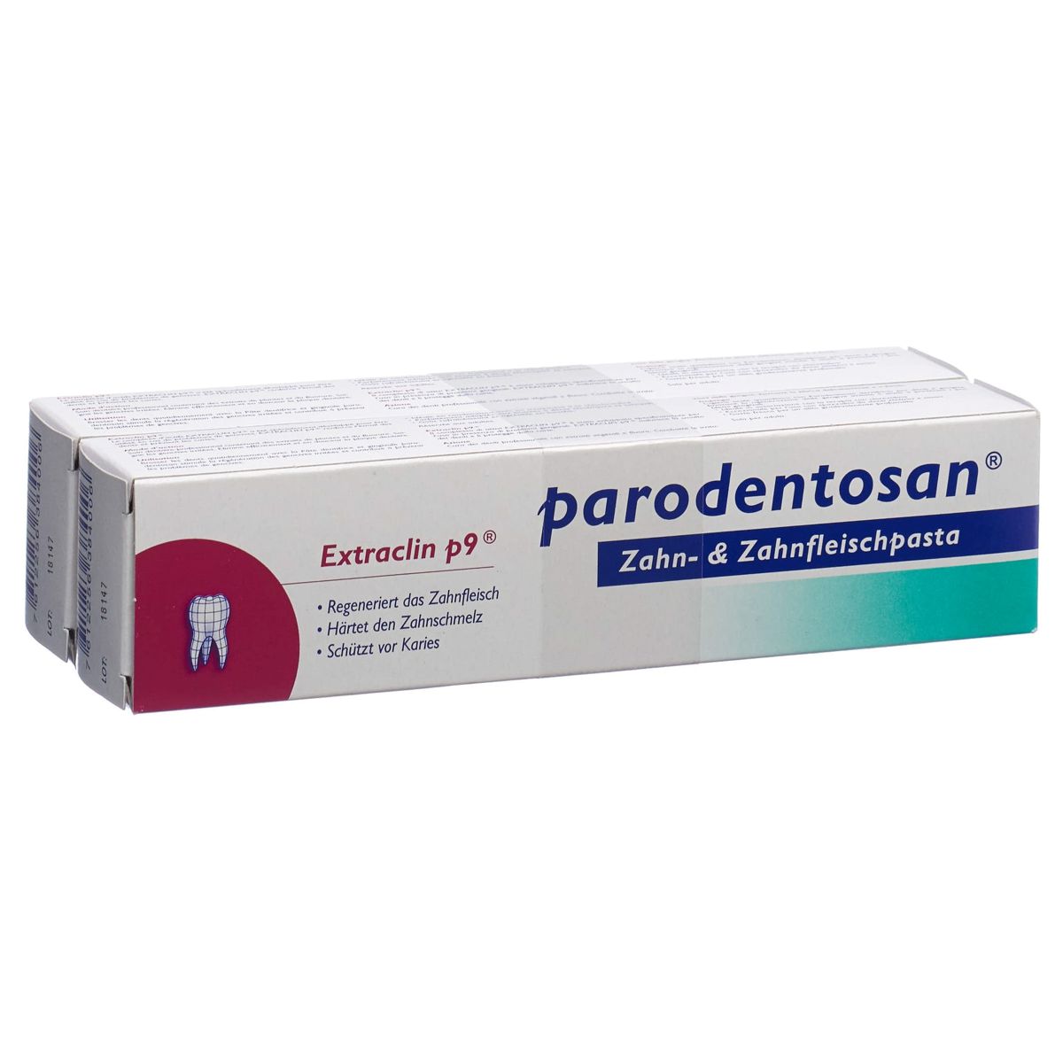 Parodentosan Zahnpasta Duo 2 x 75 ml