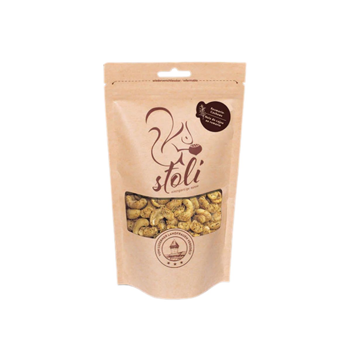 Stoli Cashewnüsse mit Rosmarin 185 g
