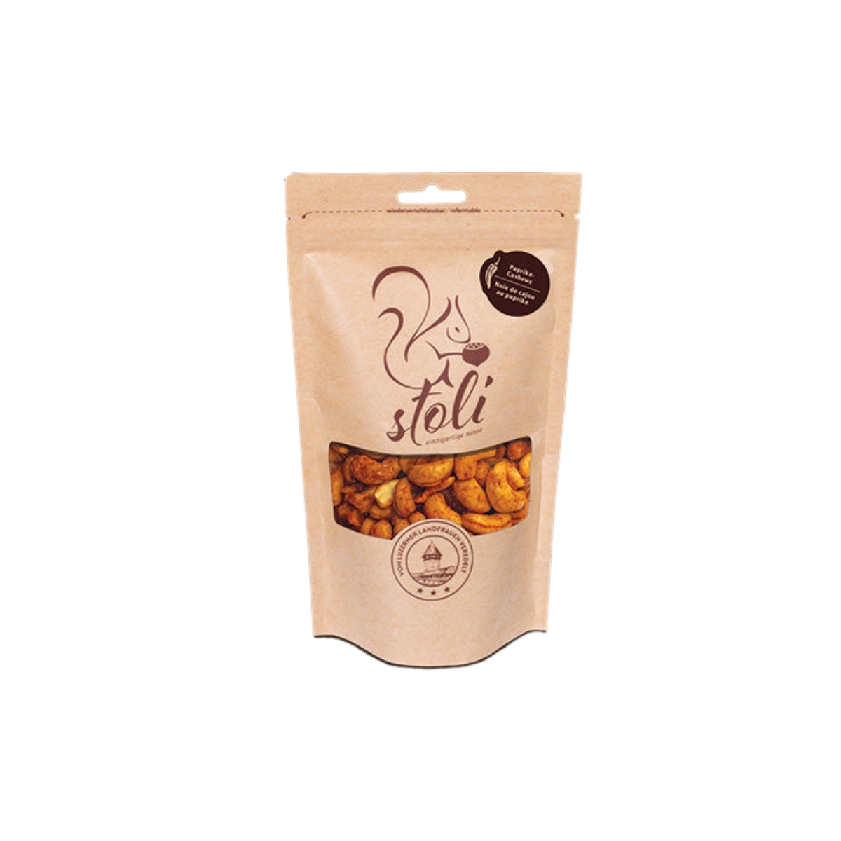 Stoli Cashewnüsse mit Paprika 185 g