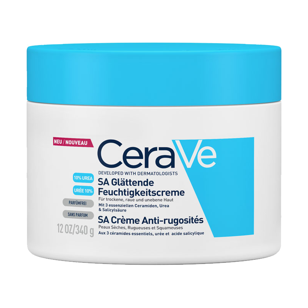 CeraVe SA glättende Feuchtigkeitscreme 340 g