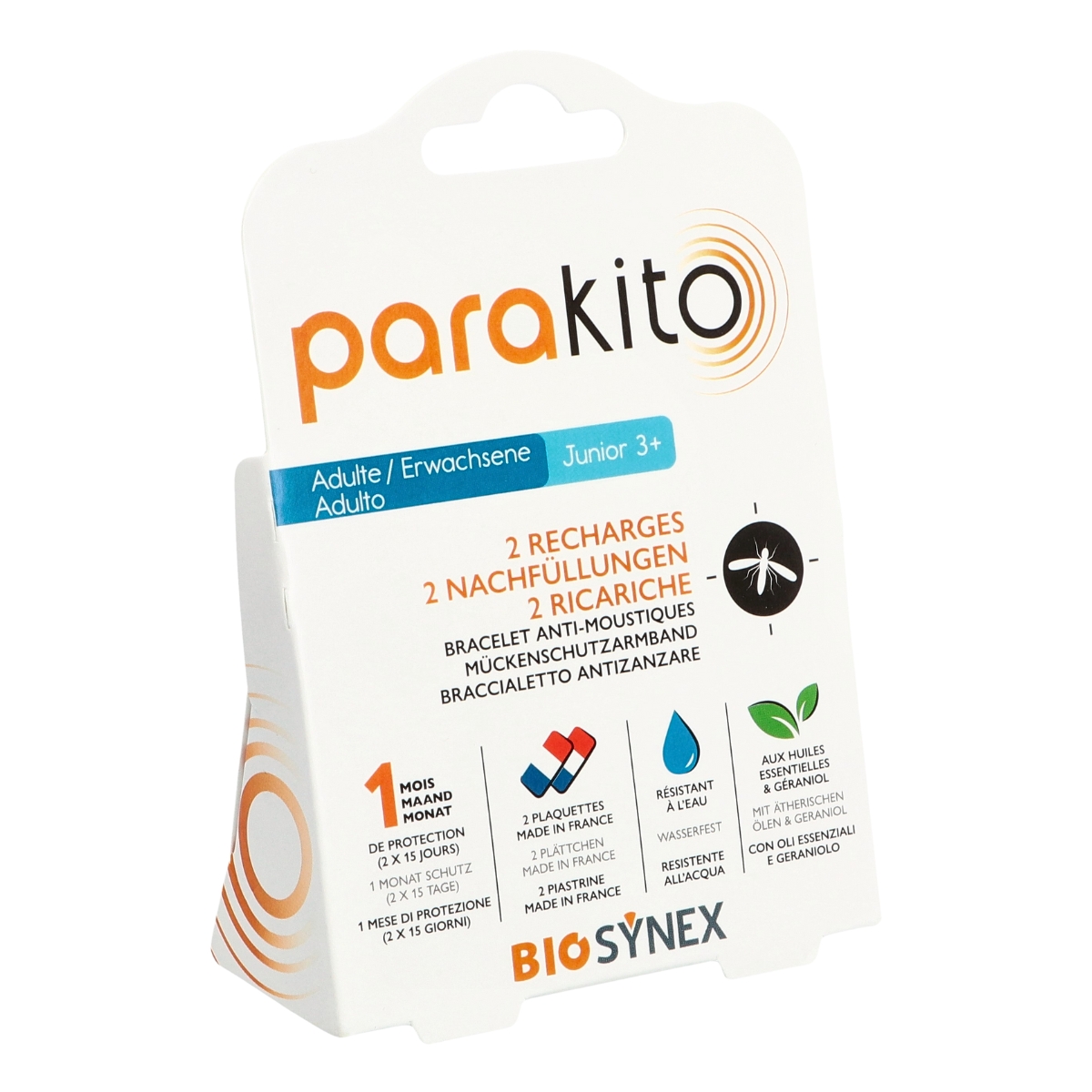 Parakito Nachfüllungen Packung 2 Plättchen