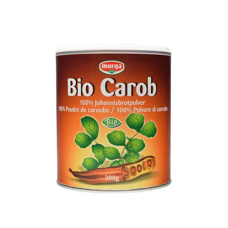 MORGA Carobpulver Bio Dose 300 g MORGA Carobpulver Bio Dose 300 g