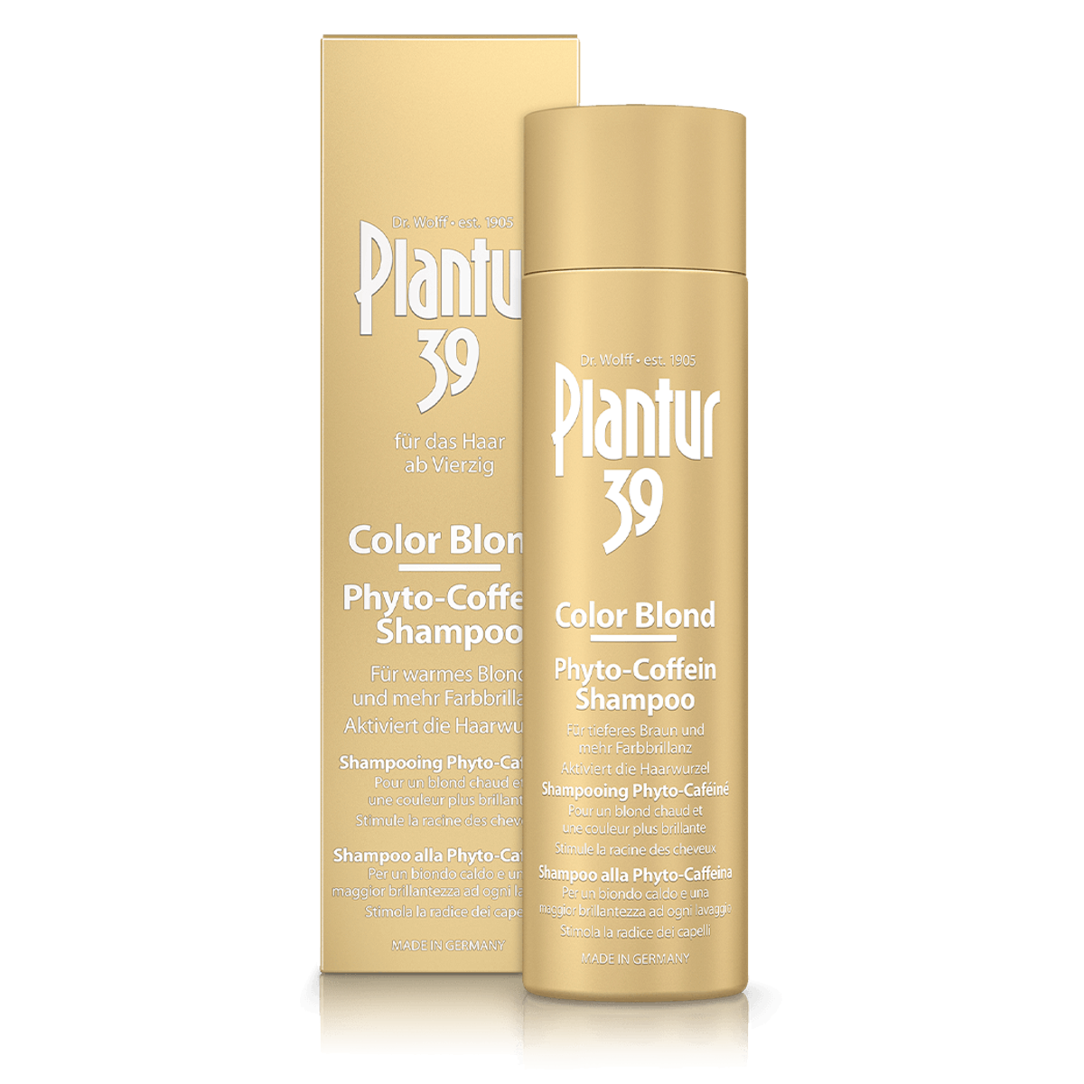 Plantur 39 Phyto-Coffein Shampoo Color Blond 250 ml Plantur 39 Phyto-Coffein Shampoo Color Blond 250 ml