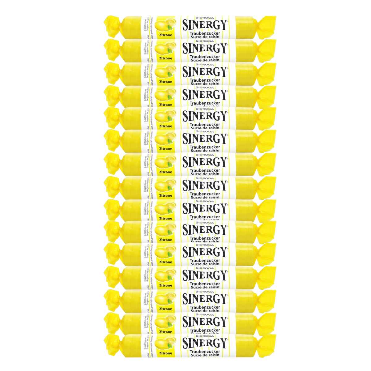 Sinergy Traubenzucker Zitrone 15x 40 g