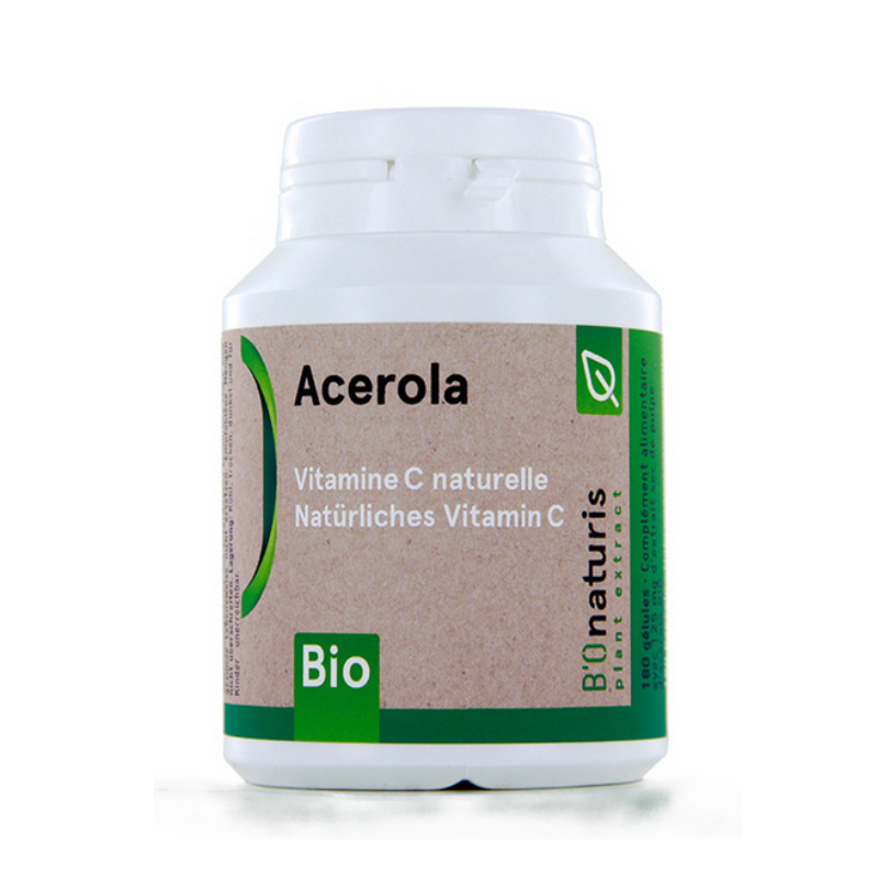 Bionaturis Acerola Kapseln 250 mg Bio 120 Stück