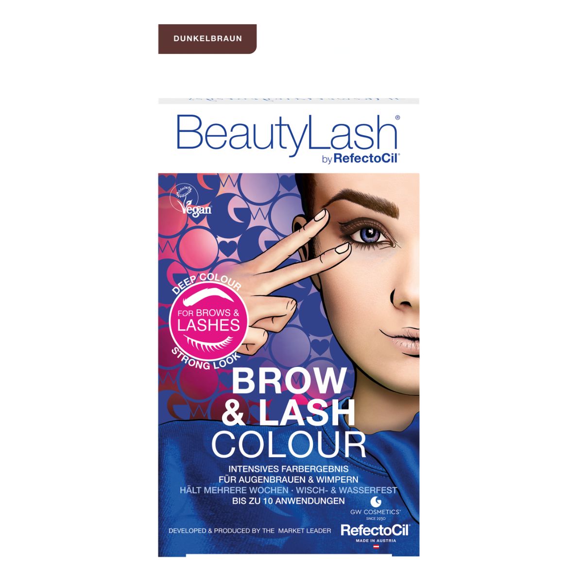 Beautylash Brow & Lash Colour brun foncé Beautylash Brow & Lash Colour brun foncé