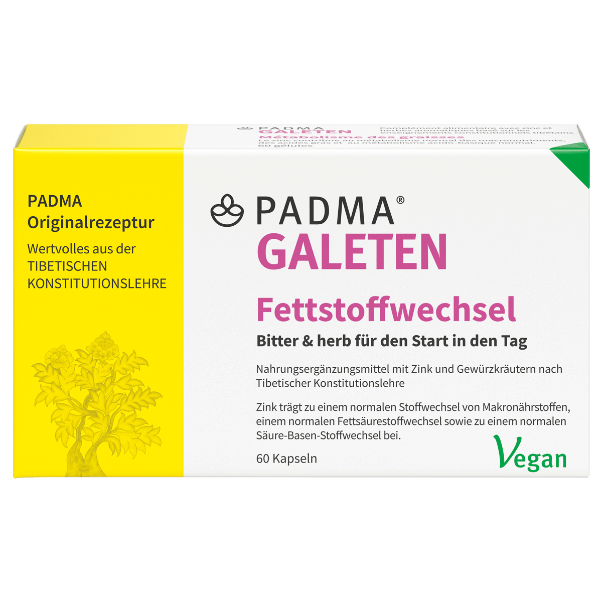 Padma Galeten Kapseln 60 Stück Padma Galeten Kapseln 60 Stück