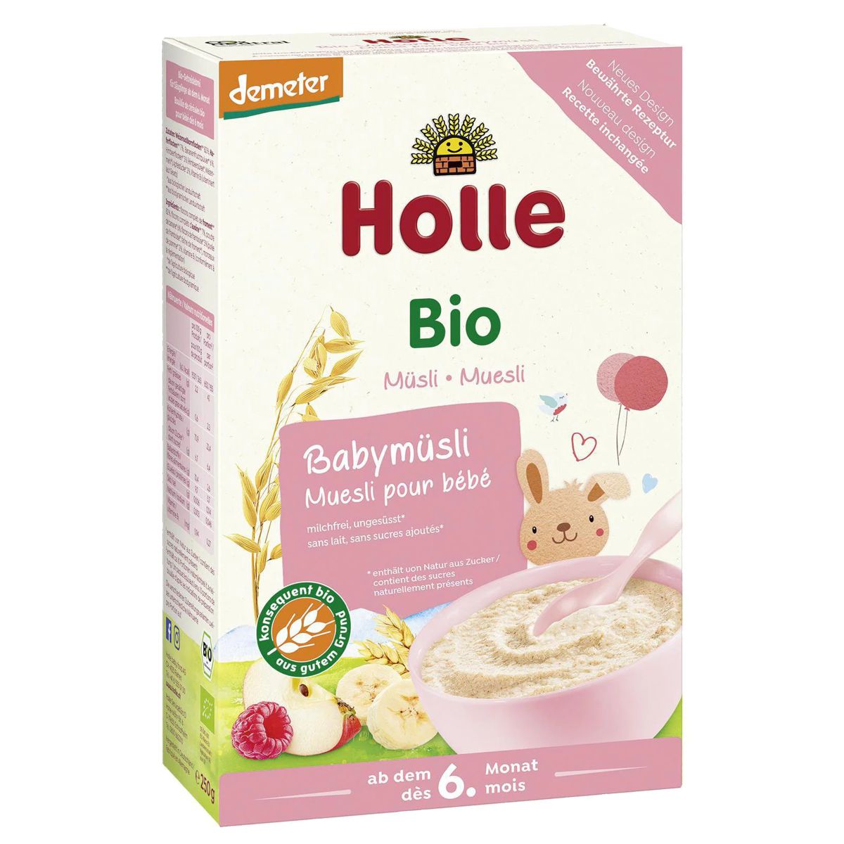 Holle Babybrei Babymüesli Bio 250 g Holle Babybrei Babymüesli Bio 250 g