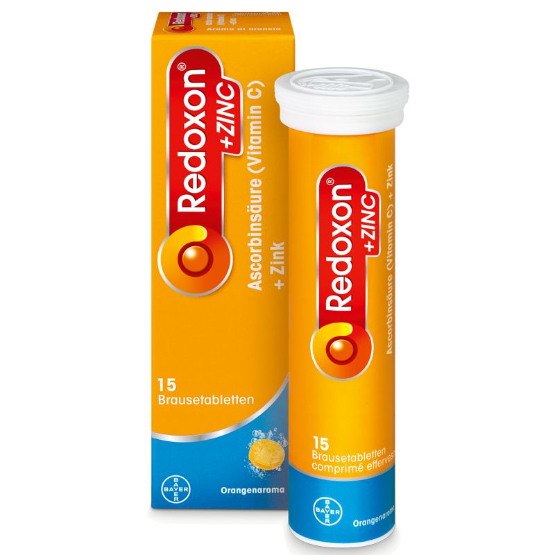 Redoxon Vitamin C & Zink Brausetabletten 15 Stück