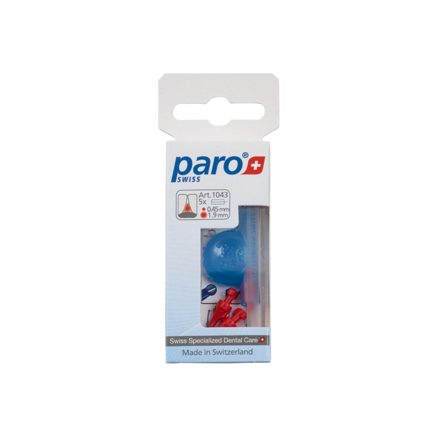 Paro Isola F 1,9mm xxx-fein rot zylindrisch 5 Stück
