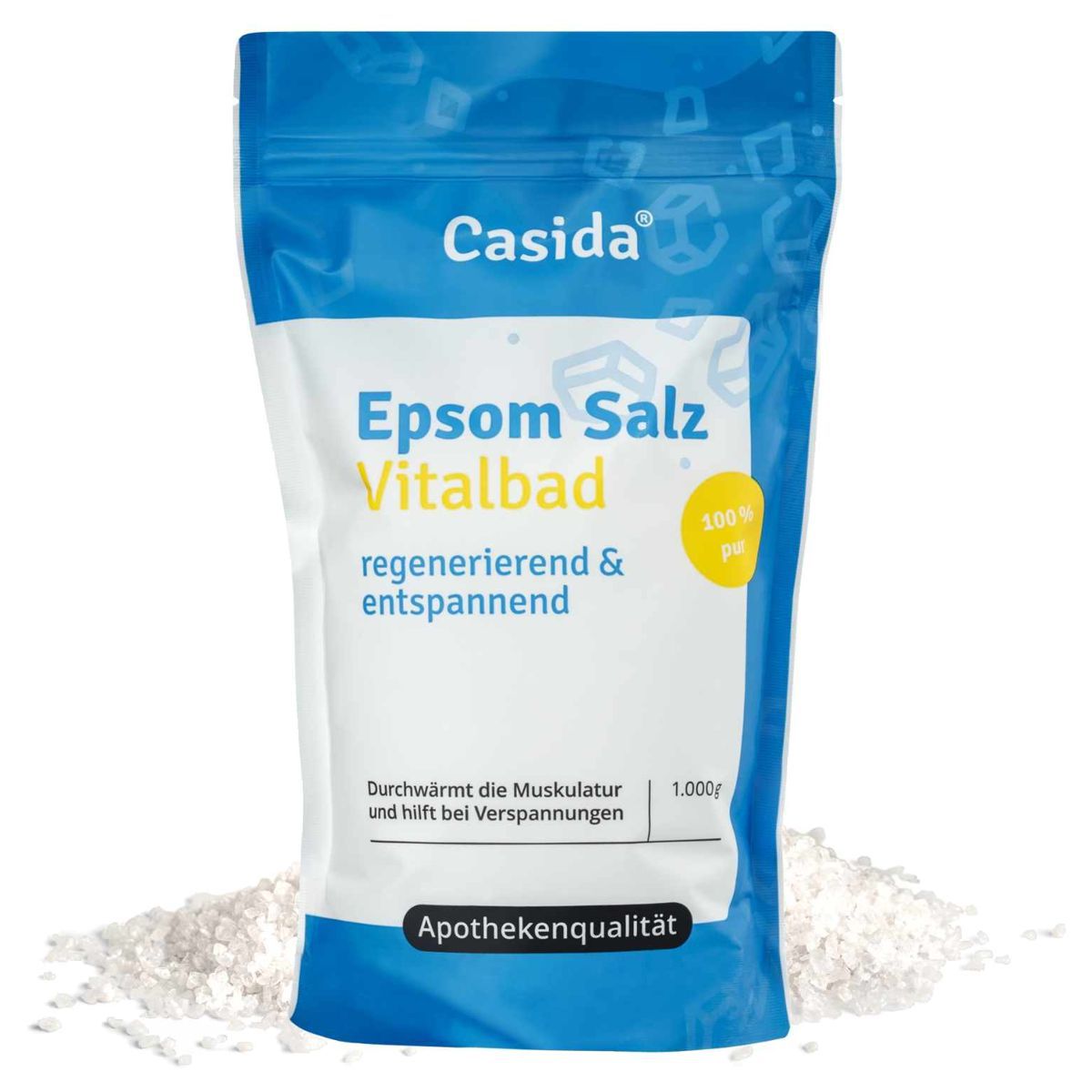 Casida Epsom Salz Vitalbad 1000 g Casida Epsom Salz Vitalbad 1000 g
