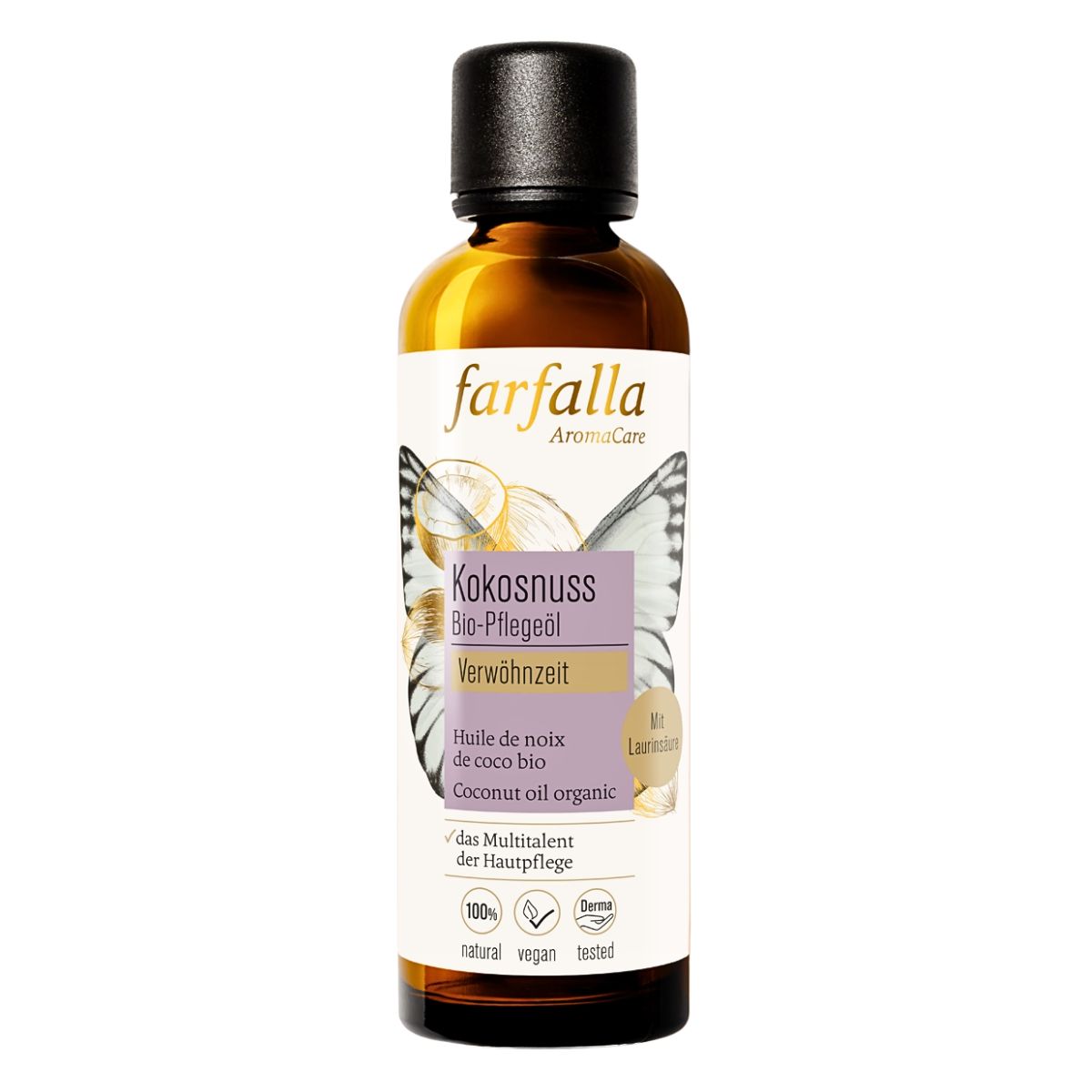 FARFALLA Bio-Pflegeöl Kokosnuss 75 ml