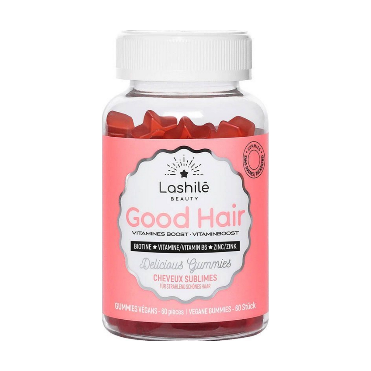 Lashilé Good Hair Gummies 60 Stück Lashilé Good Hair Gummies 60 Stück