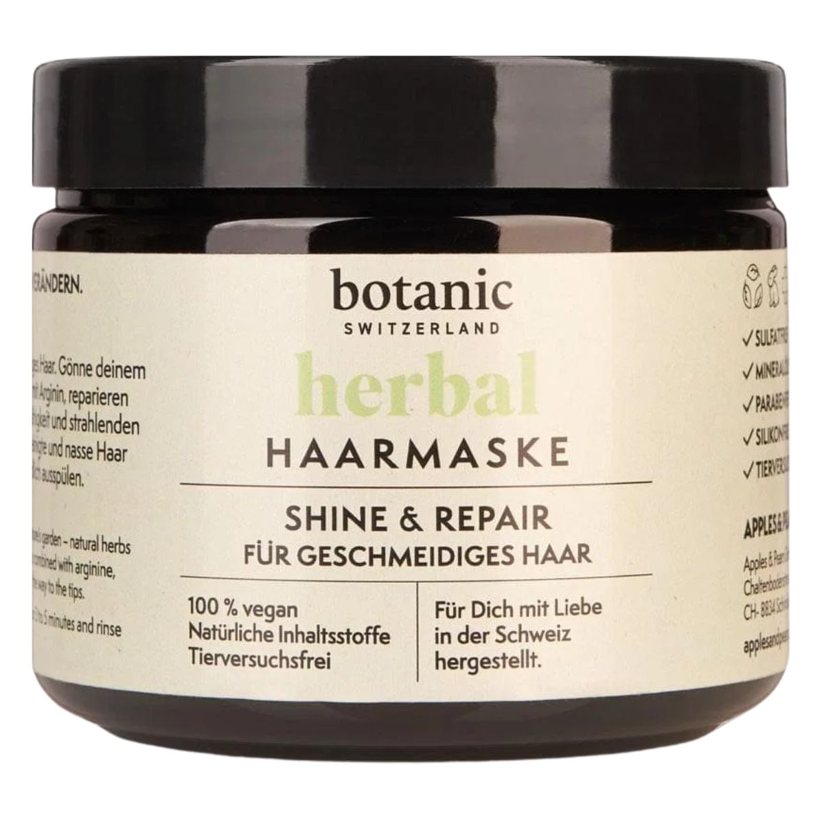 Botanic Herbal Shine & Repair Intensiv Maske 400 ml