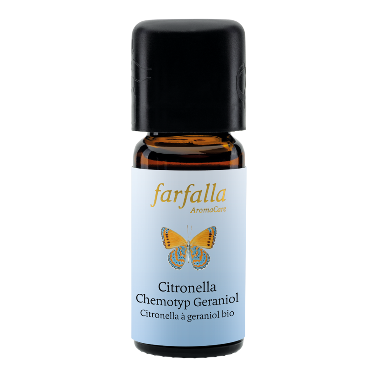 Farfalla Citronella Chemotyp Geraniol bio Grand Cru, ätherisches Öl