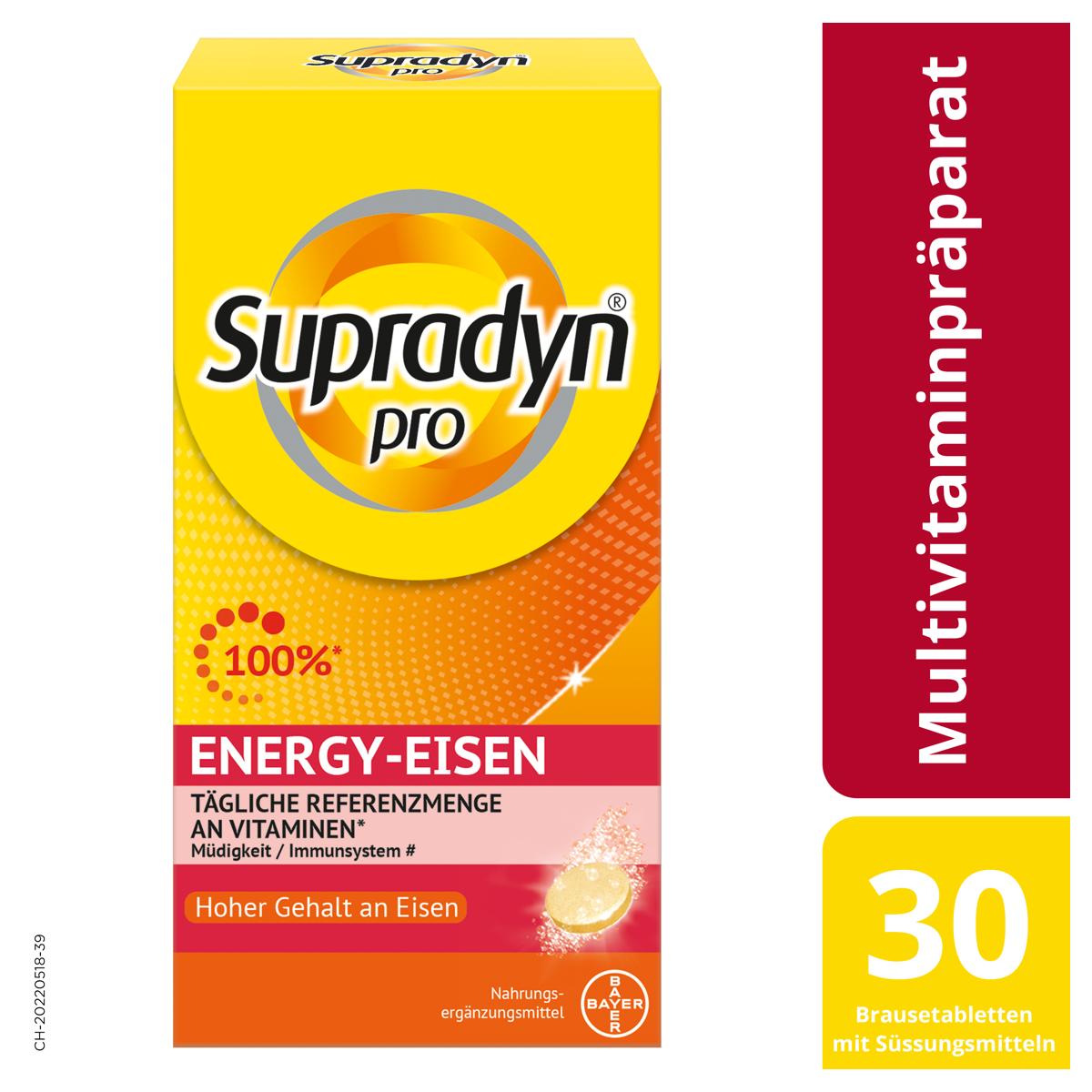 Supradyn Energy Eisen Brausetabletten 30 Stück Supradyn Energy Eisen Brausetabletten 30 Stück