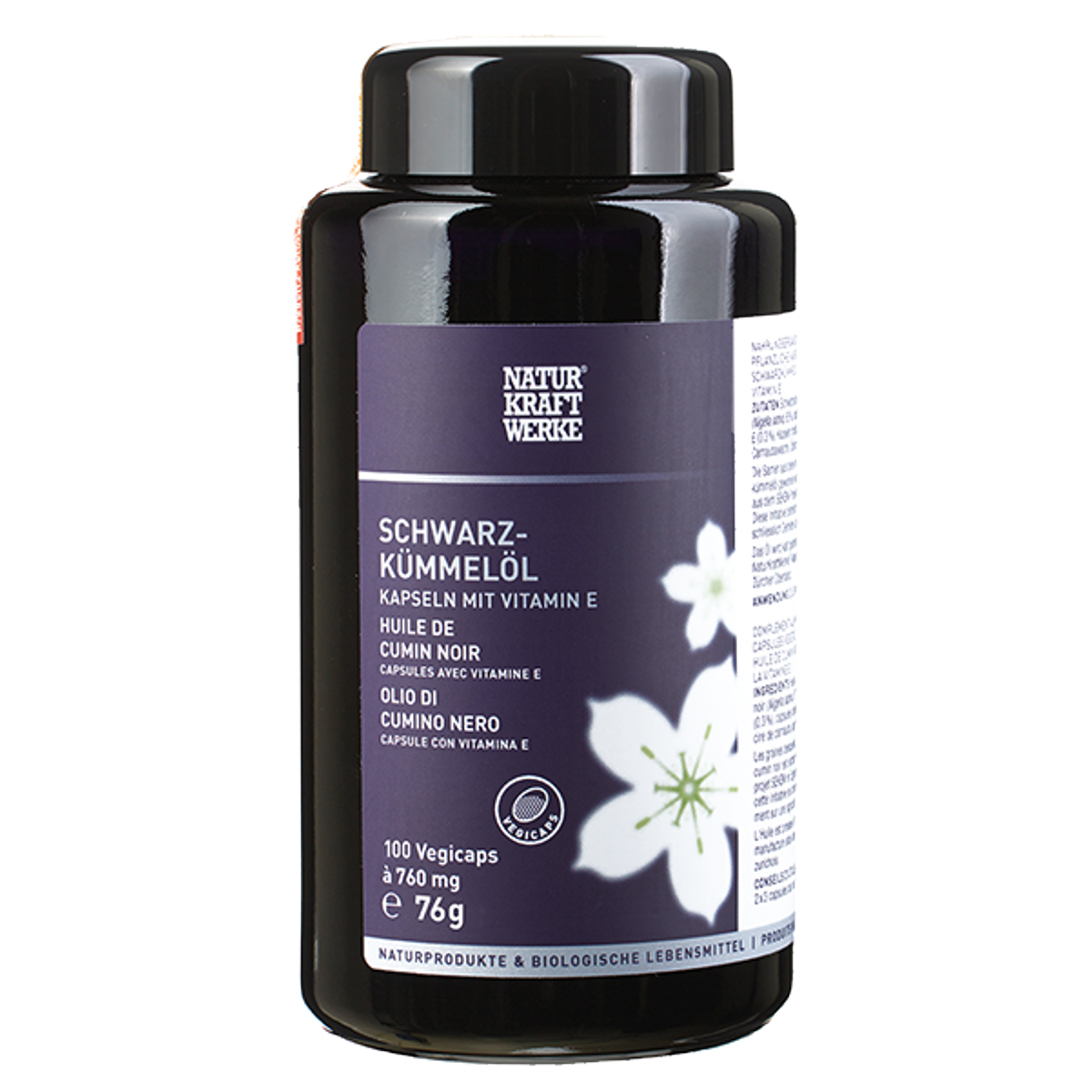 Naturkraftwerke Schwarzkümmelöl Kapseln Bio 120 Stück Naturkraftwerke Schwarzkümmelöl Kapseln Bio 120 Stück