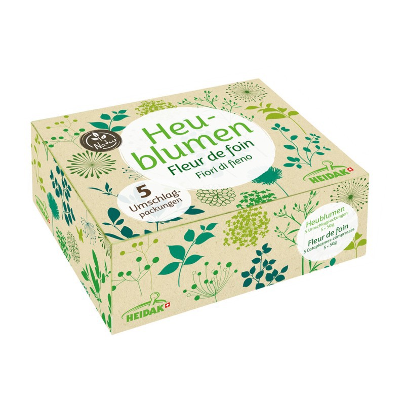Heidak Heublumenpackung 5 Beutel 50 g