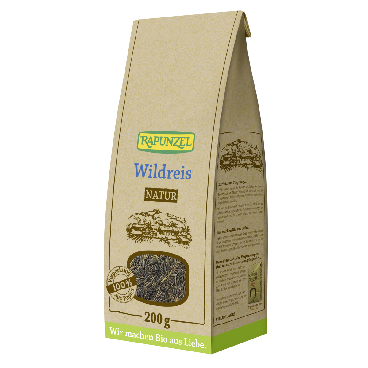 Rapunzel Wildreis Natur 200 g Rapunzel Wildreis Natur 200 g