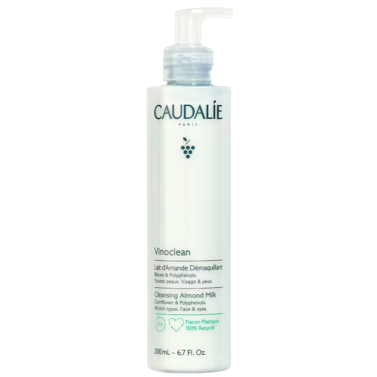 Caudalie Vinoclean Mandel Reinigungsmilch 200 ml
