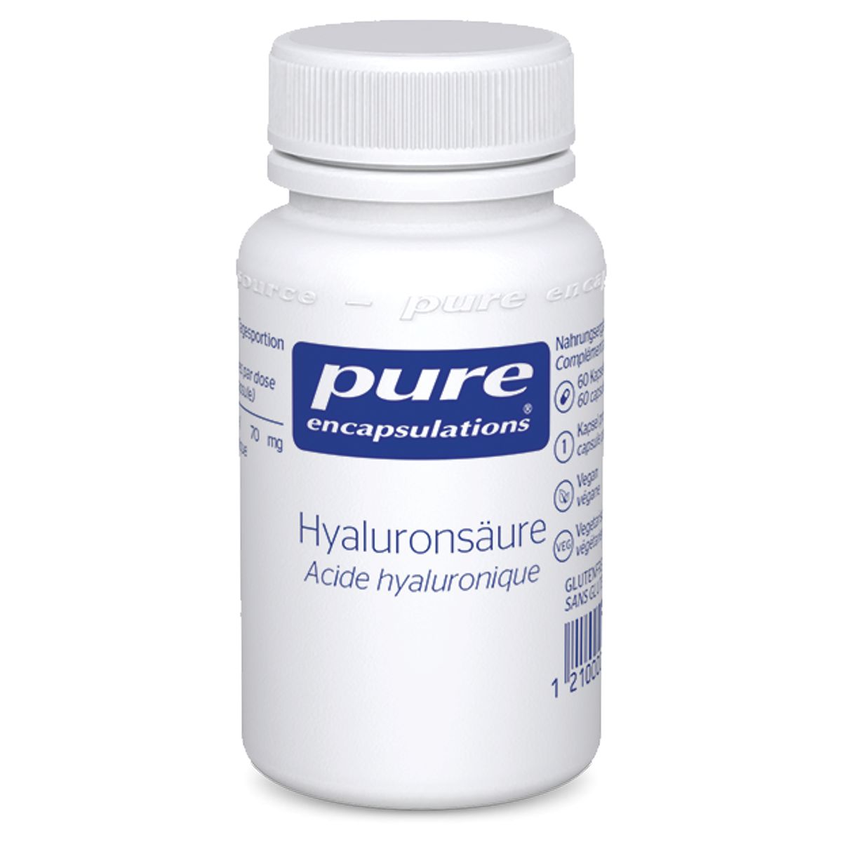 Pure Hyaluronsäure Kapseln Dose 60 Stück Pure Hyaluronsäure Kapseln Dose 60 Stück