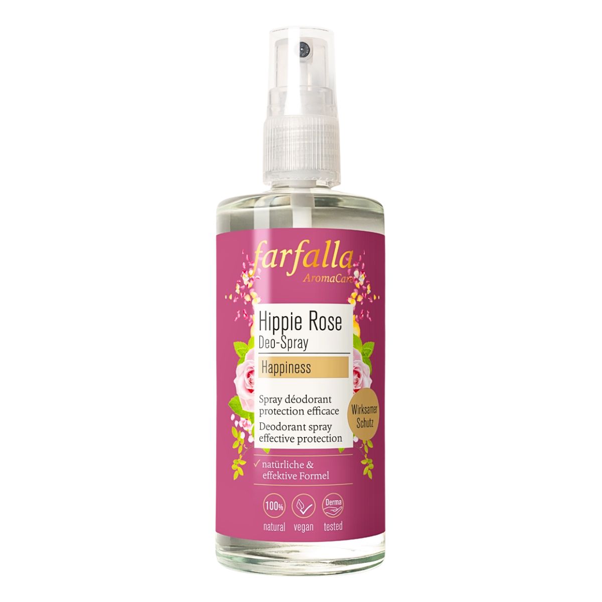 FARFALLA Deo-Spray Hippie rose 100 ml