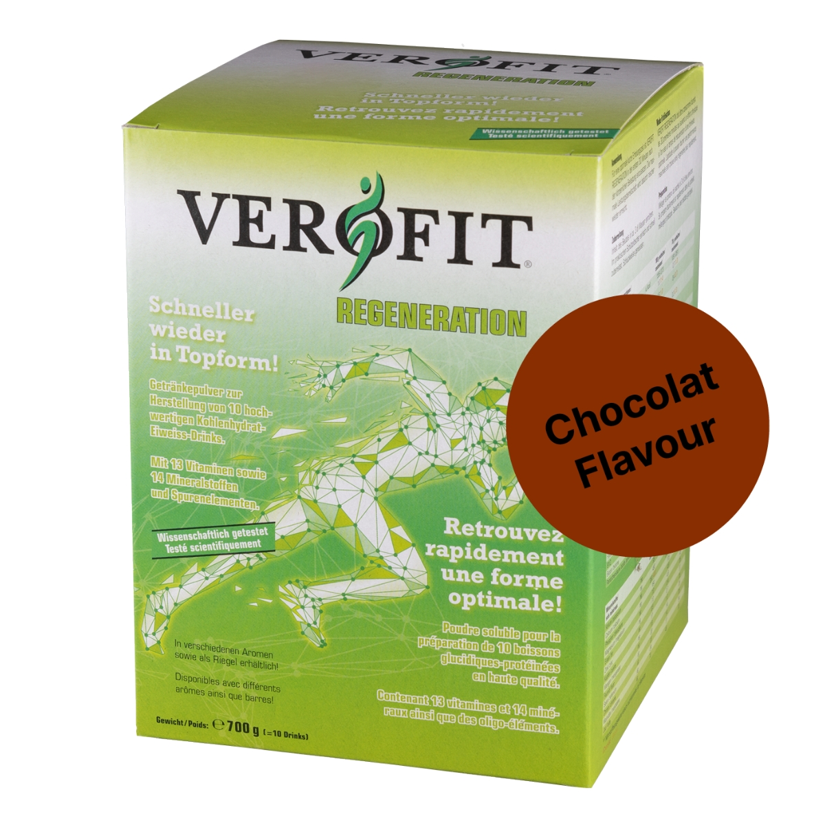 VEROFIT Regeneration Schokolade 10 Beutel à 70 g VEROFIT Regeneration Schokolade 10 Beutel à 70 g