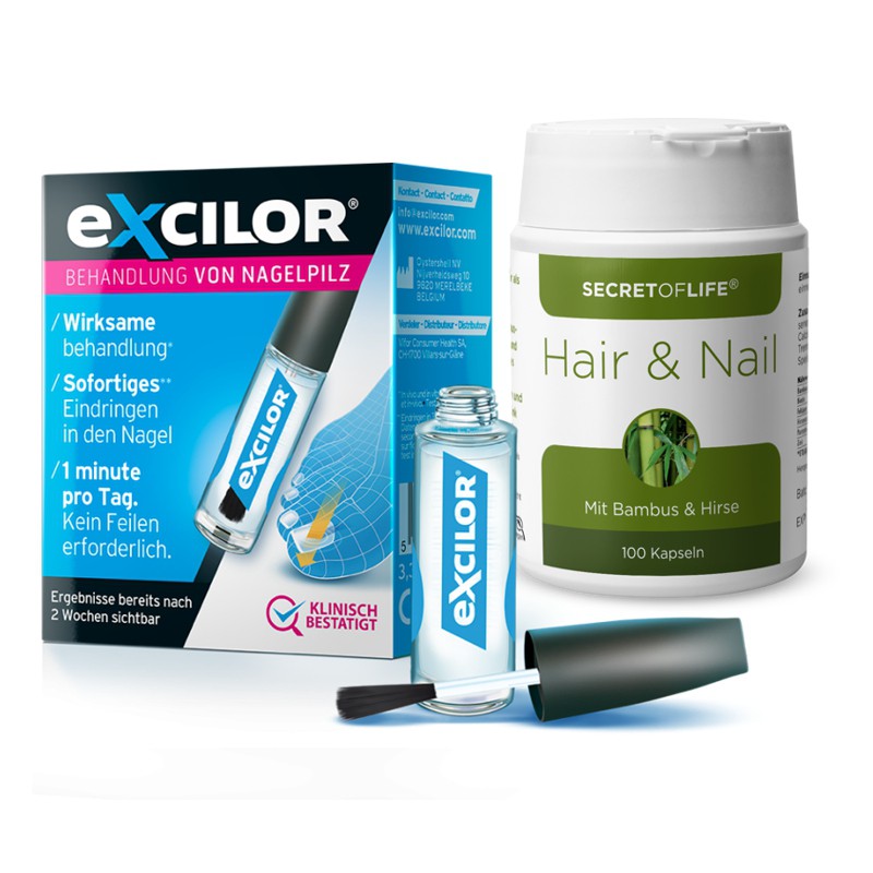 EXCILOR Nagelpilz Set Lösung EXCILOR Nagelpilz Set Lösung