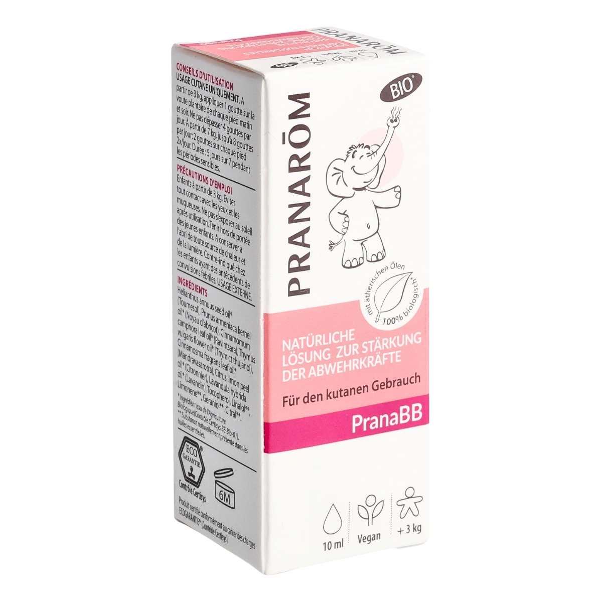Pranarom PranaBB natürliche Lösung zur Stärkung der Abwehrkräfte Bio 10 ml