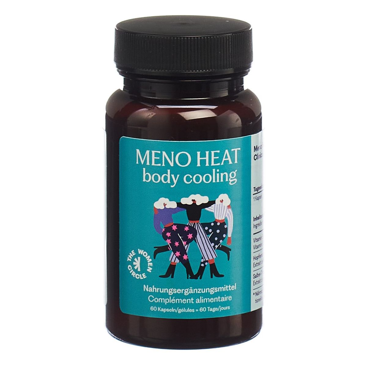 Meno Heat Body Cooling Kapeln The Women Circle 60 Stück