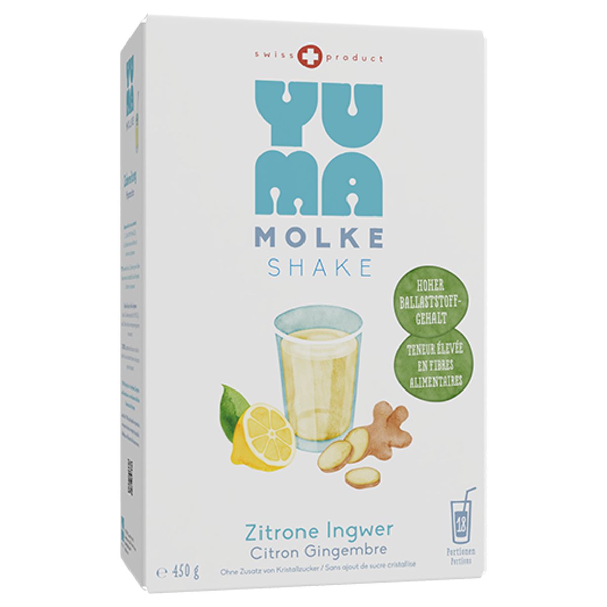 Yuma Molke Zitrone-Ingwer 450 g Yuma Molke Zitrone-Ingwer 450 g