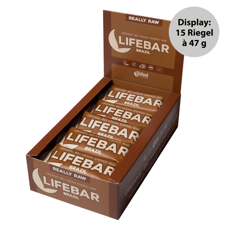 Lifebar Brazil Display 15 Stück