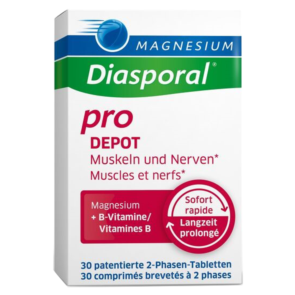 MAGNESIUM DIASPORAL Pro M+N Depot Tabl Ds 30 Stück MAGNESIUM DIASPORAL Pro M+N Depot Tabl Ds 30 Stück