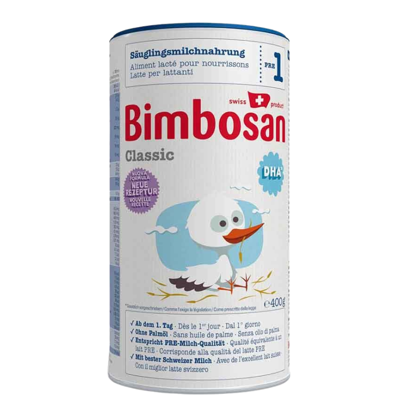Bimbosan Classic 1 Säuglingsmilch Dose 400 g Bimbosan Classic 1 Säuglingsmilch Dose 400 g