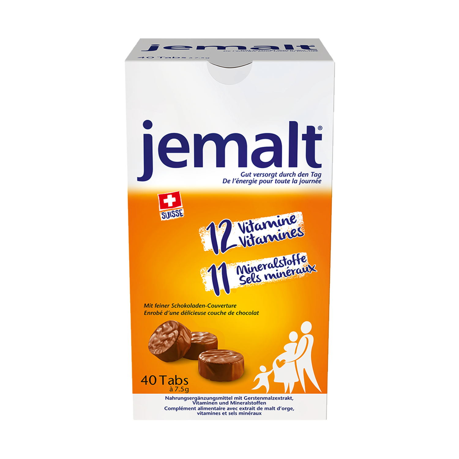 Jemalt Tabs 40 x 7.5 g Jemalt Tabs 40 x 7.5 g