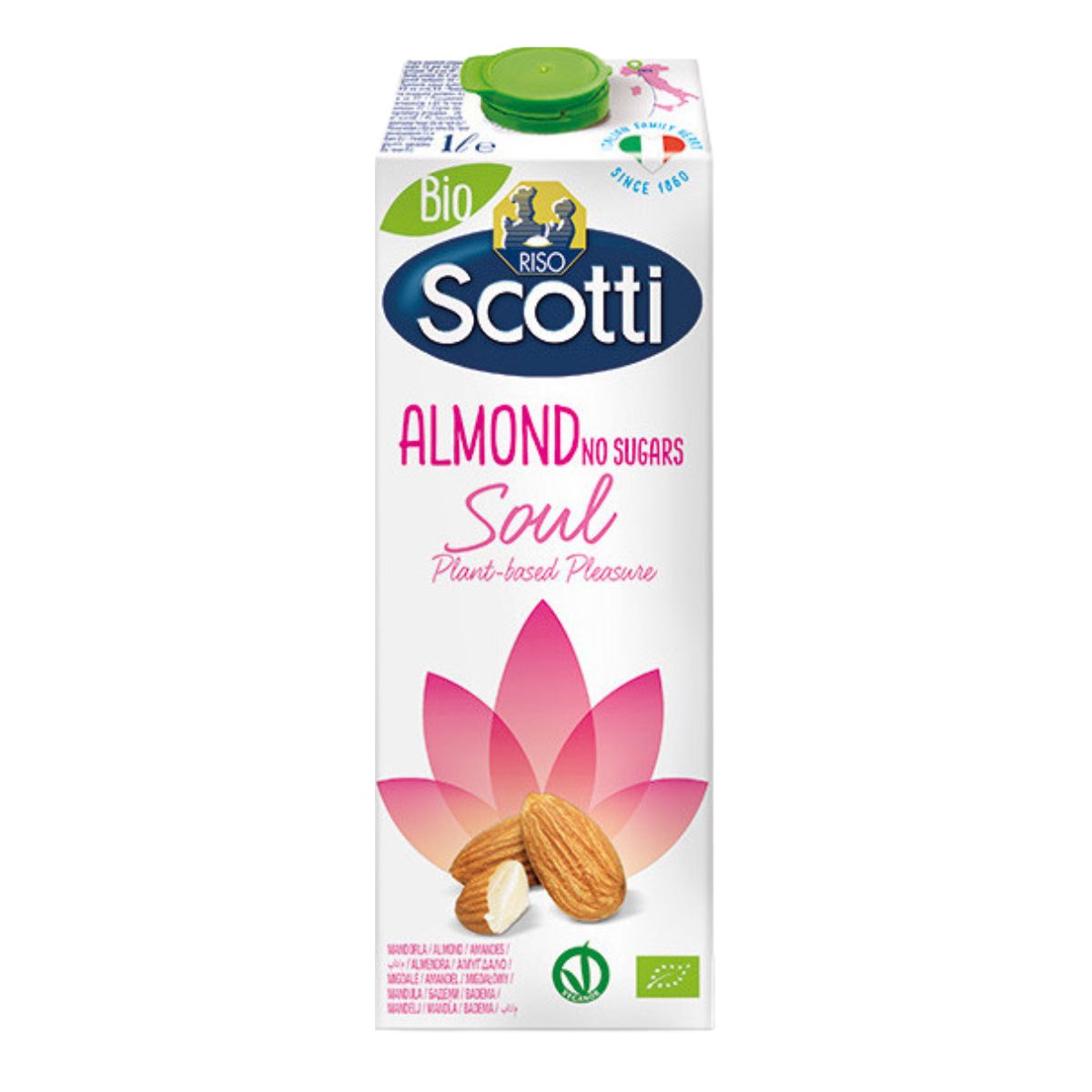 Scotti Mandel-Drink Natural Bio ohne Zucker 1 lt