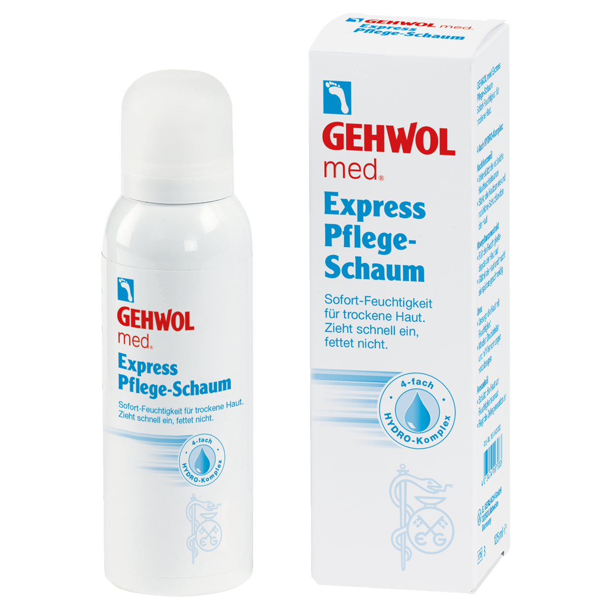 Gehwol med Express Pflege-Schaum Dose 125 ml Gehwol med Express Pflege-Schaum Dose 125 ml