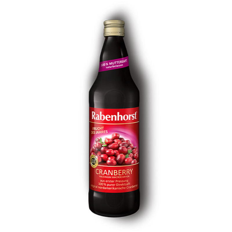 RABENHORST Cranberry Muttersaft Bio Fl 750 ml RABENHORST Cranberry Muttersaft Bio Fl 750 ml