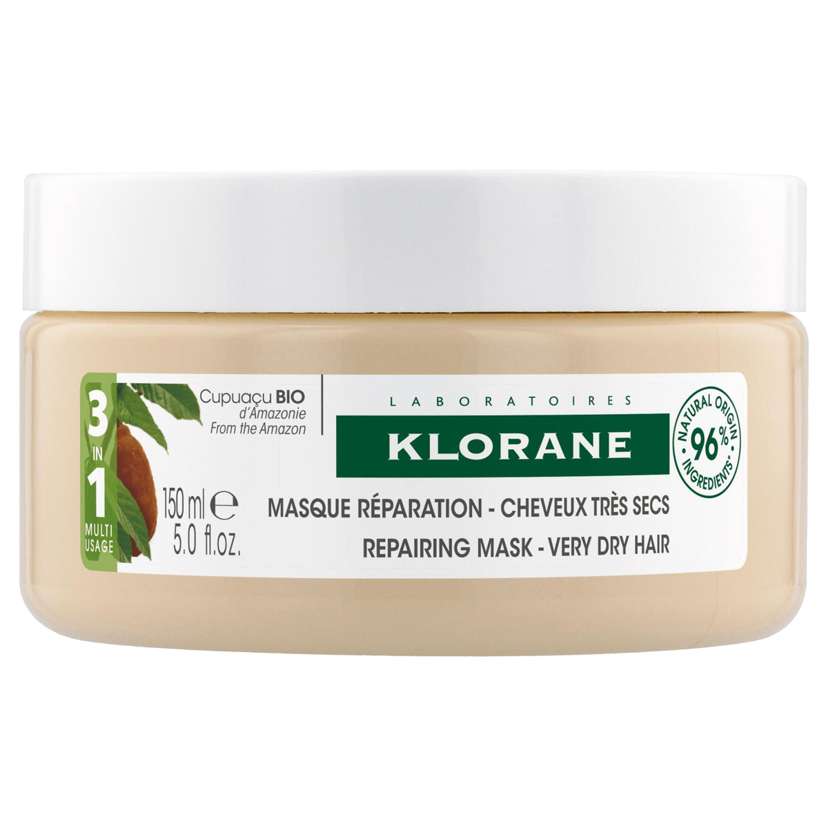 Klorane Cupuaçu Haarmaske Bio 150 ml Klorane Cupuaçu Haarmaske Bio 150 ml