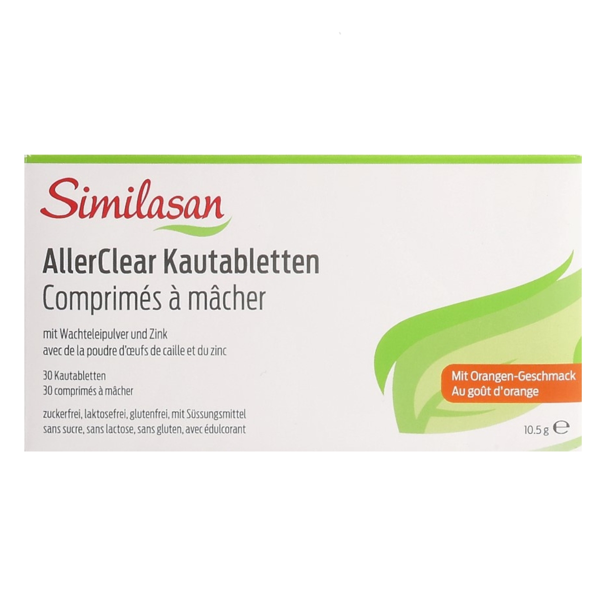 Similasan AllerClear Kautabletten Orange 30 Stück