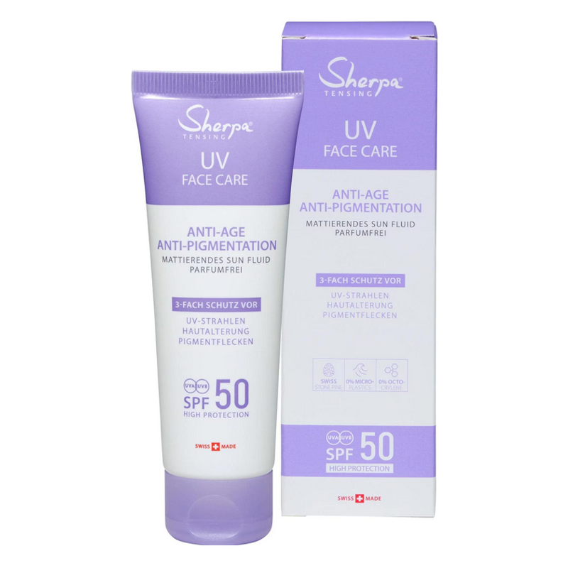 Sherpa Tensing Sun Fluid Anti-Aging SPF 50 50 ml Sherpa Tensing Sun Fluid Anti-Aging SPF 50 50 ml
