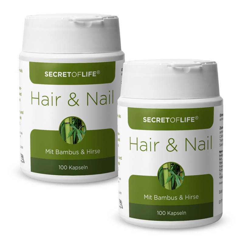Secret of Life Hair & Nail Kapseln 2x 100 Stück Secret of Life Hair & Nail Kapseln 2x 100 Stück