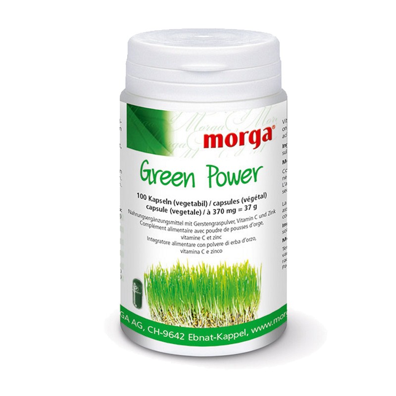 MORGA Green Power Vegicaps 100 Stück MORGA Green Power Vegicaps 100 Stück