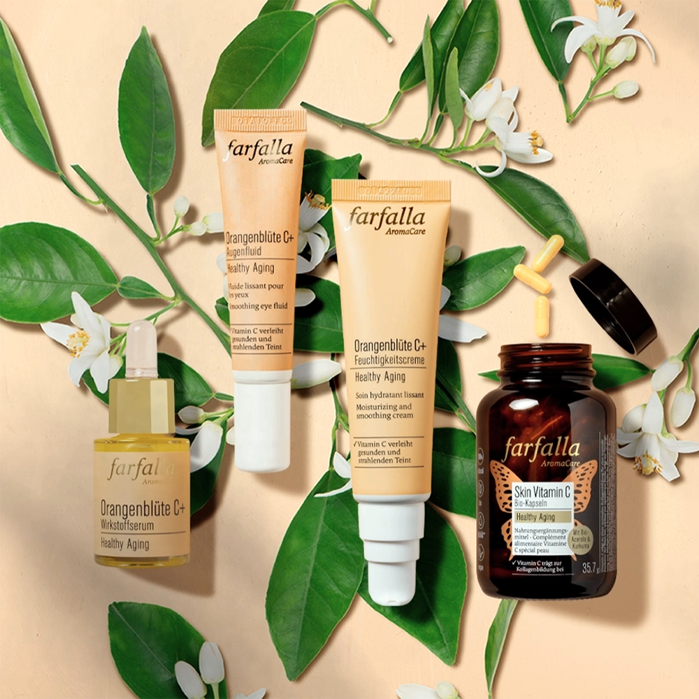 FARFALLA Orangenblüte C+ Augenfluid 15 ml FARFALLA Orangenblüte C+ Augenfluid 15 ml