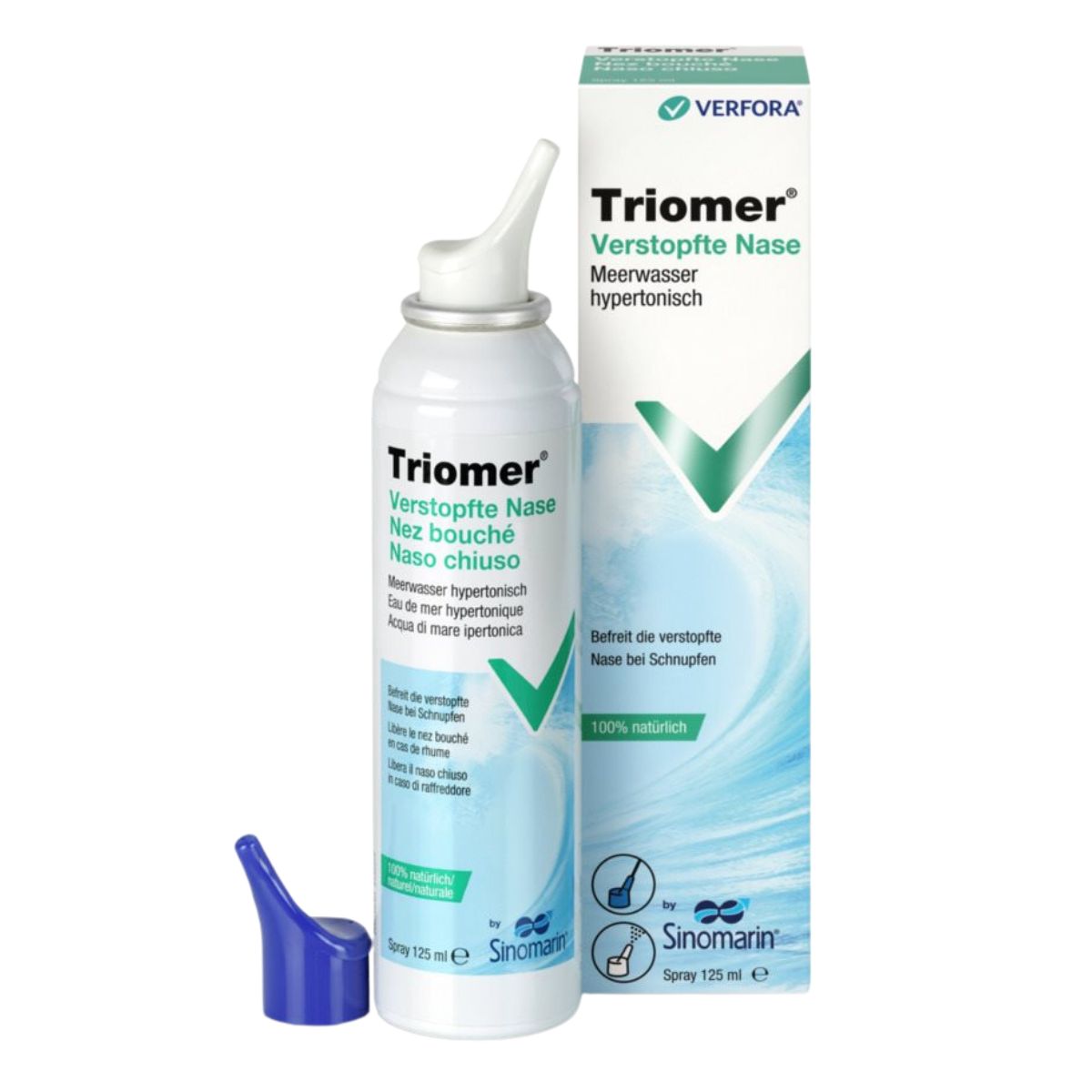 Triomer Verstopfte Nase Spray 125 ml