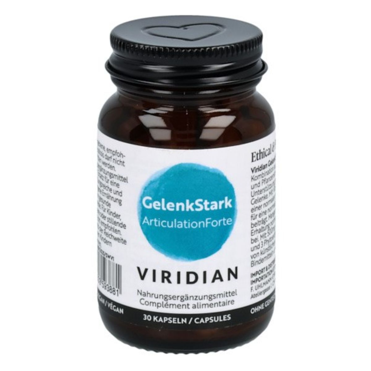Viridian Gelenkstark Kapseln 30 Stück