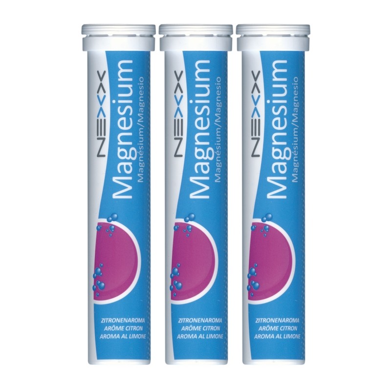 NEXX Magnesium Brausetabletten 3x 20 Stück NEXX Magnesium Brausetabletten 3x 20 Stück