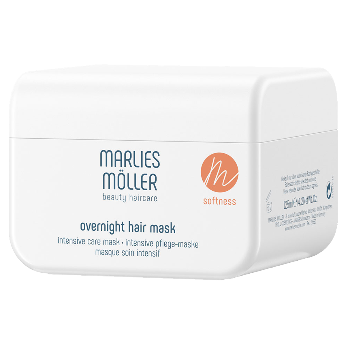 Marlies Möller Softness Overnight Hair Mask 125 ml Marlies Möller Softness Overnight Hair Mask 125 ml