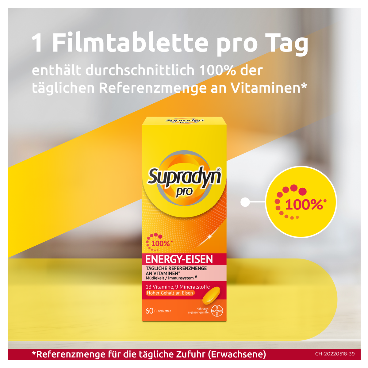 Supradyn Energy Eisen Filmtabletten 3x 60 Stück Supradyn Energy Eisen Filmtabletten 3x 60 Stück